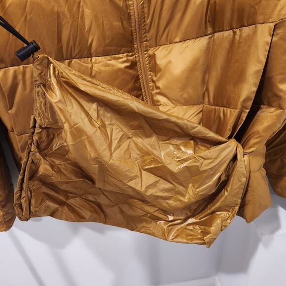Madewell packable gold puffer jacket size XL - Picture 9 of 9